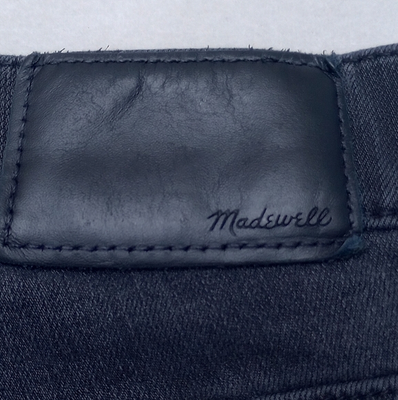 Madewell Roadtripper Faded Black Jeans, size 28 - Picture 8 of 14